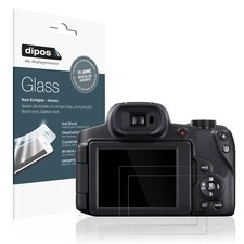 2x protective film for Canon Powershot SX70 HS flexible glass protection