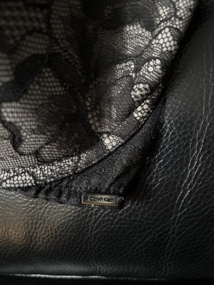 CK Black Lace T Shirt Bra - Image 3 of 3