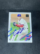 Connor Brogdon 2021 Topps Update #US218 Philadelphia Phillies Signed Rookie Card