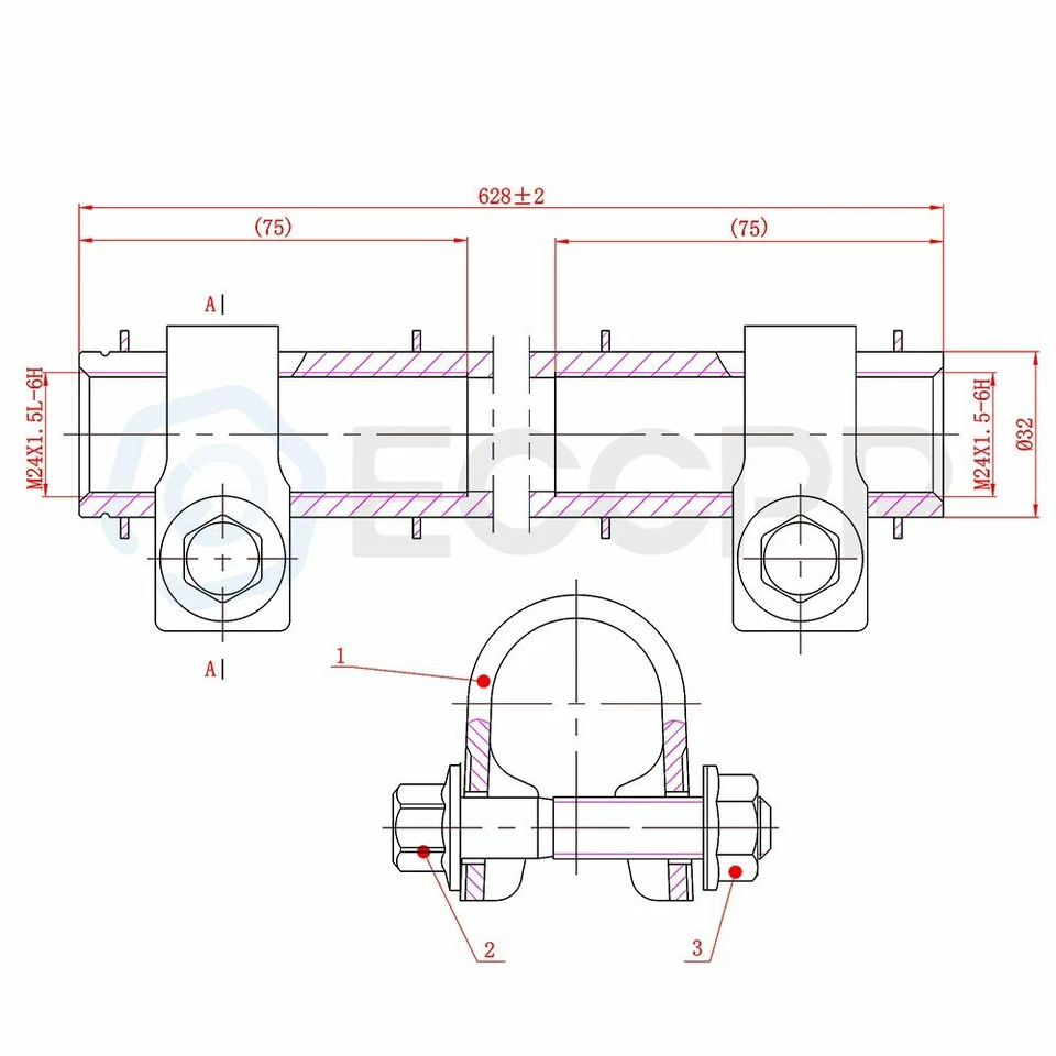 Brazos de control de varilla de amarre exterior para Jeep Grand Cherokee 99-02 03 04 rótulas 15 un. Foto 3 de 4