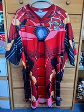 #50 Team Issued Portland Sea Dogs Marvel Iron Man Jersey