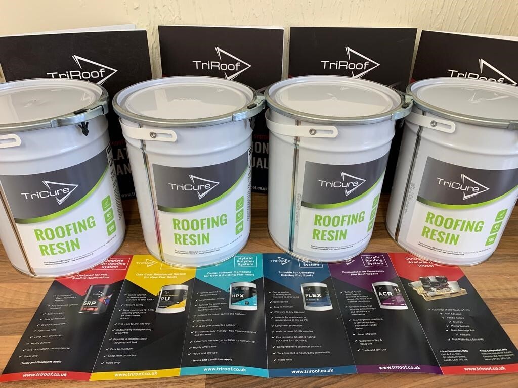 FIBREGLASS ROOFING RESIN 20kg inc hardener eBay