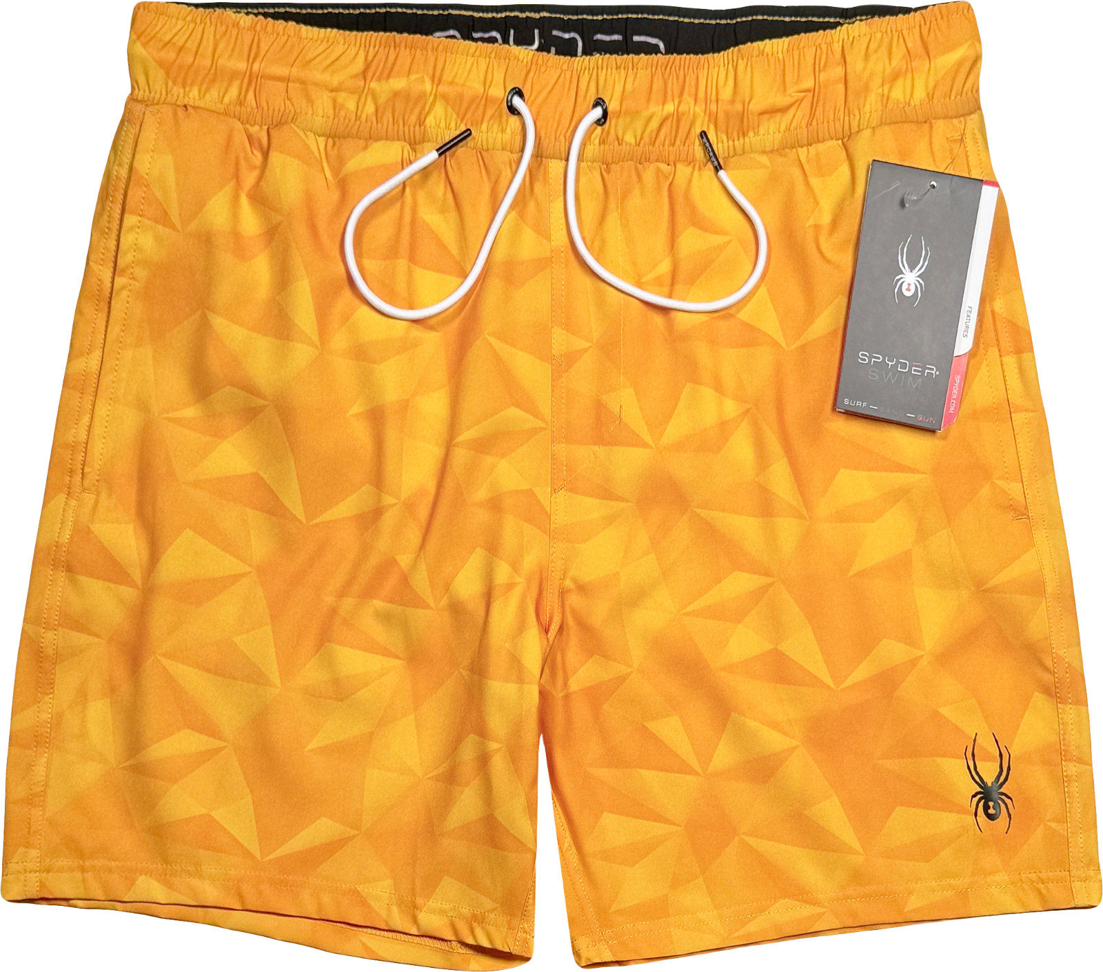 Spyder Volley Swimsuit Swim Trunks - NWT Mens XL Orange - 47202-F10 4590₽
