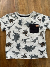 Tommy Bahama Kids 24M Mos 24 Months Shor Sleeve tshirt All Over Print Dinosaur