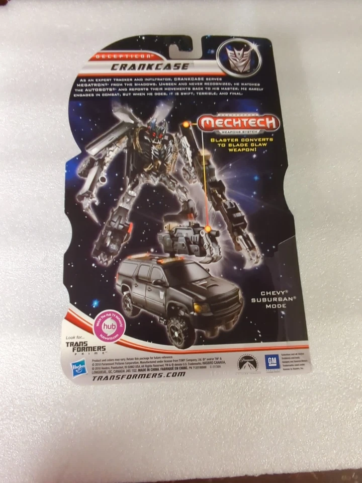 Transformers CRANKCASE Dark of the Moon Mechtech Deluxe Action Figure 2010 NEW - Image 2 of 2