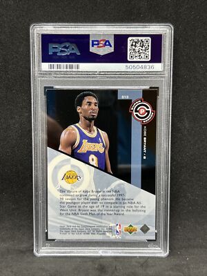1998 UPPER DECK SUPER POWERS #S13 KOBE BRYANT LAKERS HOF PSA 8 | eBay