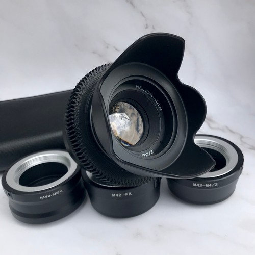 Helios 44M Objektiv 2/58mm CINE Mod Objektiv BOKEH FLARE Canon EF Halterung - Bild 6 von 10