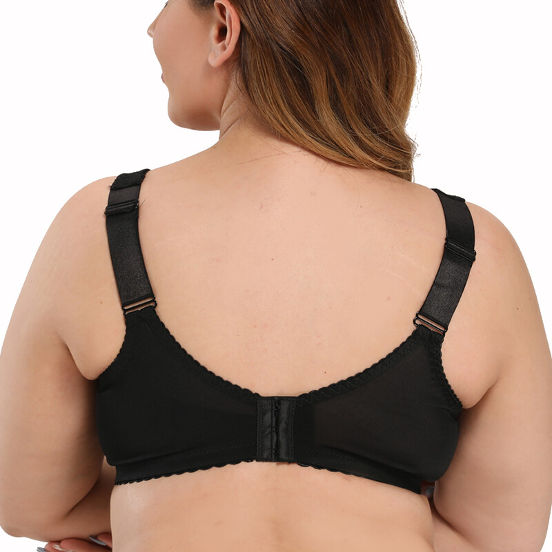 Minimizer Bras For Women Full Coverage, Non-Padded Lace Unlined Bra Plus Size Underwire Bralette For Large Bust - Foto 3