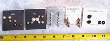 Mixed lot of 11 earrings - variuous brands