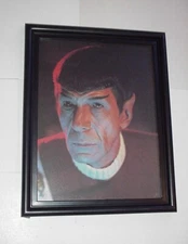 Star Trek Pin-up FRAMED #23 Leonard Nimoy Mr. Spock x