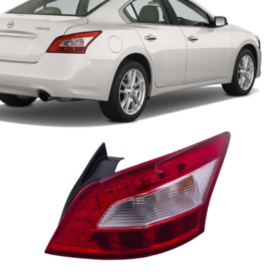 For 09-11 Nissan Maxima S SV Sedan Taillight Lamp with Bulb Rear 