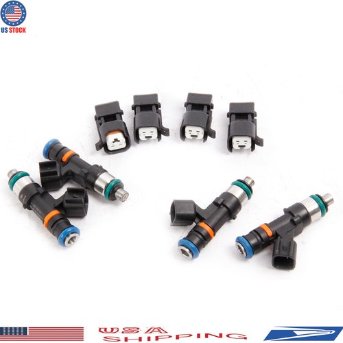 Set of 4 550cc Fuel Injectors For Audi VW Golf Jetta 1.8T 20V 0280158117 Turbo - Picture 3 of 8