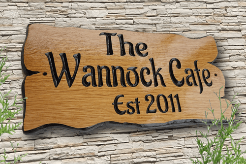 Personalised Oak Carved Wooden Name Sign House Address Plaque Outdoor - Picture 14 of 17