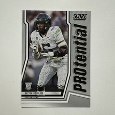 2022 Panini Score Kayvon Thibodeaux PROtential Rookie Card #P-KT Oregon Ducks. rookie card picture