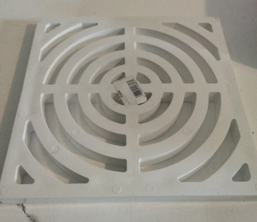 PROFLO PF42858 White 9" X 9" Floor Drain Grid Only - Picture 3 of 3