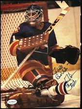 Glenn Chico Resch Autographed 8x11 Magazine Photo JSA Sticker Colorado Rockies