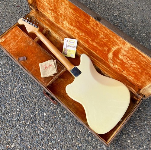 1958 Fender Jazzmaster - “Fender : The Doré Âge ” 1965 Olympique Blanc Finition - Afbeelding 2 van 12