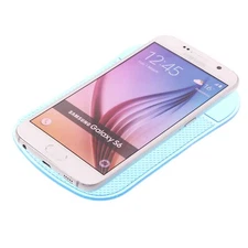 Car Mount Dash Sticky Holder Non-Slip Grip Mat Blue for Cell Phones