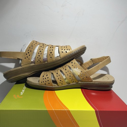 Women's Wear Ever Brand Shoes Gussie Tan Sandals ~ size 9M ~ style #WR11910 - Picture 8 of 14