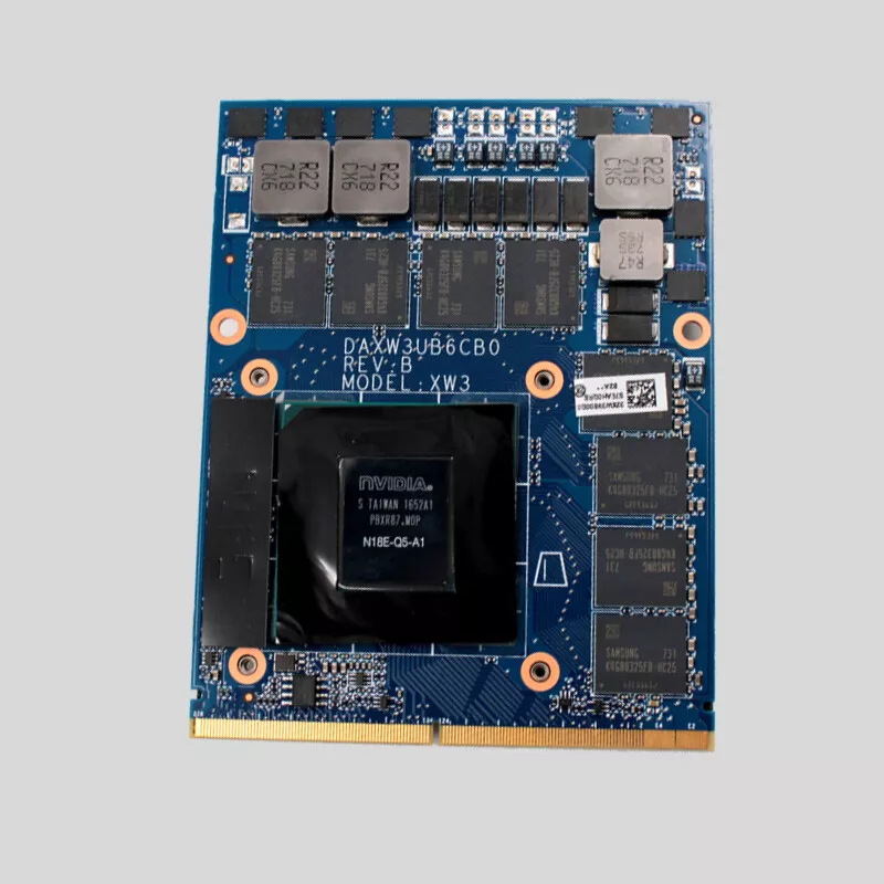 Quadro P5200 MXM 16GB GDDR5 N18E Q5 A1 Graphics Video Card For HP Zbook