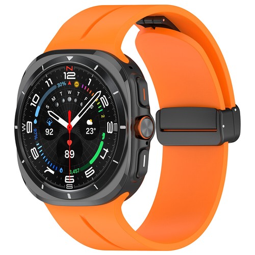 Per Samsung Galaxy Watch 7 Ultra 47Mm Cinturino In Silicone Sportivo Fibbia ▼ - Zdjęcie 7 z 27