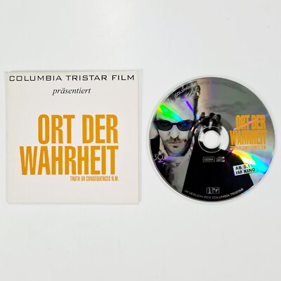 Limited Promotion RPK Disc ORT DER WAHRHEIT Truth or Consequences Radio Presskit
