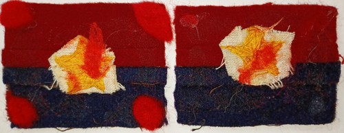 India, General Headquarters Formation Patch Pair, Genuine - 第 2/5 張圖片