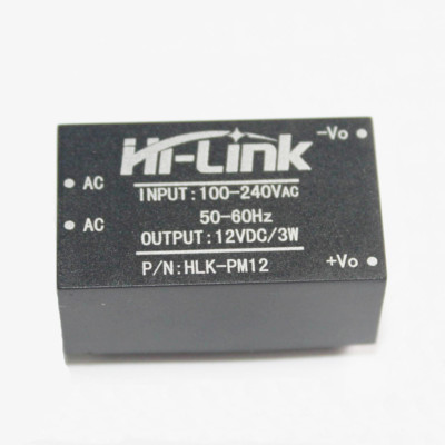 Hi-Link HLK-PM12 AC-DC 220V bis 12V 3W Step Down Netzteil Module umwandeln AHS