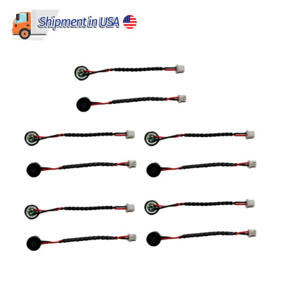 10pcs Microphone With Cable For Motorola DEP450 XIR P3688 CP200D Repair Parts