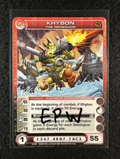 Chaotic TCG 3 Max EPW Khybon The Renegade 10/100 ROTO 1st Ed Uncommon NM/LP