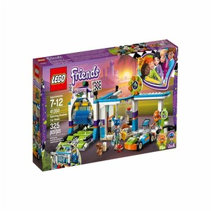 lego friends spinning brushes car wash