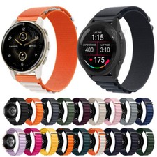 Nylon For Garmin Vivoactive 5 4 3 Venu 3 2 sq Vivomove 3 Strap Loop Sport Band