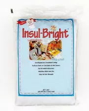 Insul-Bright Insulated Quilt Batting 36 Inch x 45 Inch by The Warm Company