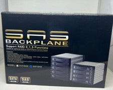 SNT SNT-3051 SAS 5x SAS/SATA Drive Bay In 3x5.25" Bay New