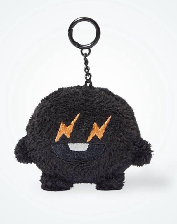 アイドルグッズ BT21 X FRAGMENT PLUSH KEY RING &quot;SHOOKY&quot; BTS BT21 X Fragment Shooky Plush Key Ring Mascot 2023 SUGA