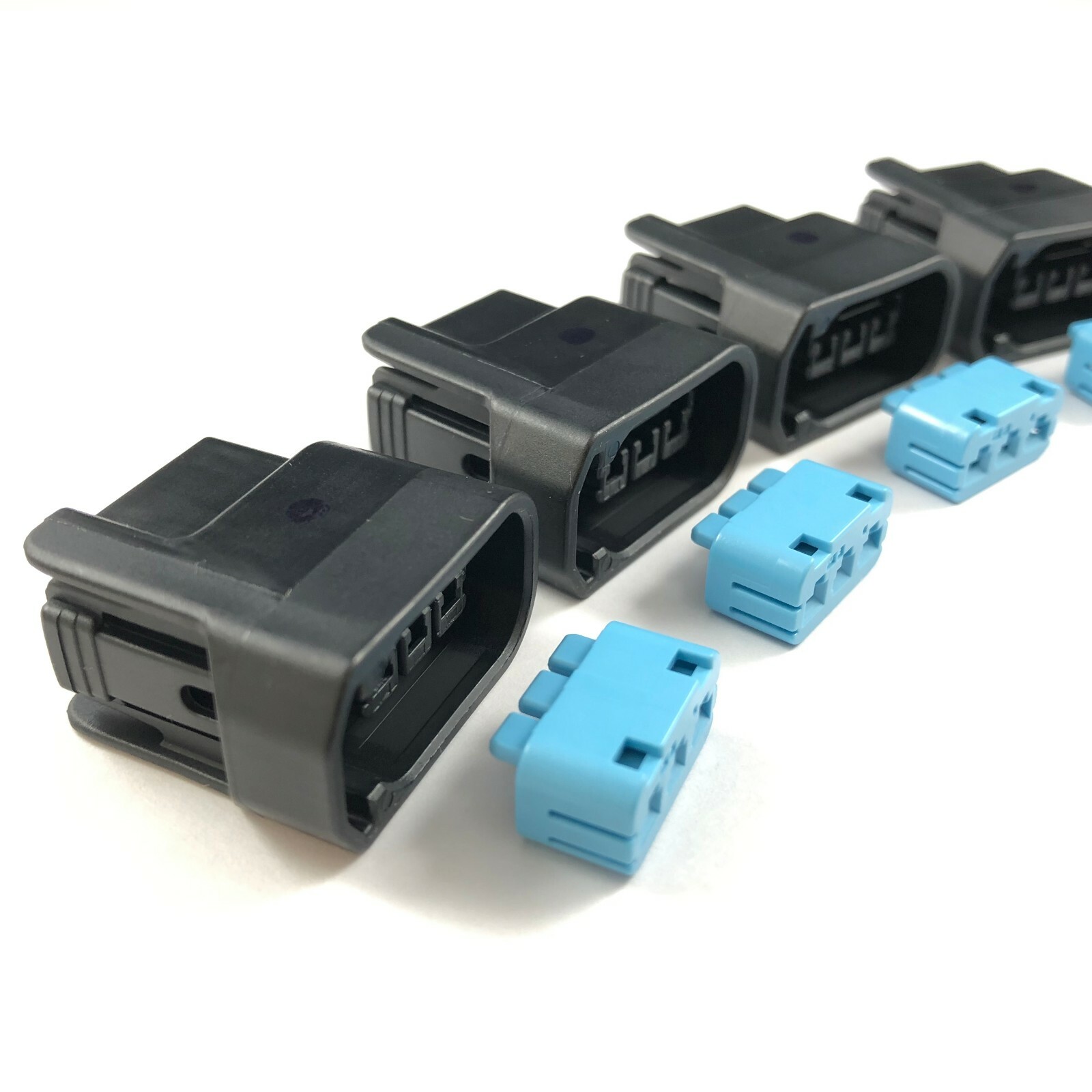 4x Honda KSeries K20 K24 3Pin Ignition Coil Pack Connector Plug