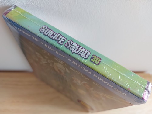 Suicide Squad 3D/2D 3-discs Limited Edition Blu-ray Steelbook With Margot Robbie - Picture 4 of 12