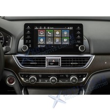 Central Dashboard Air Vent Outlet Frame For Honda Accord 10th Carbon Fiber Look