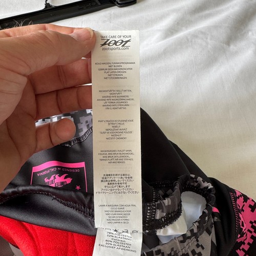 Zoot Women's Limited Edition 7" Cycling Shorts Digital Camo Multicolor Large - Picture 8 of 18