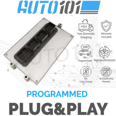 VIN Programmed 2007 Commander 3.7L Engine Computer 68026721 Plug&Play