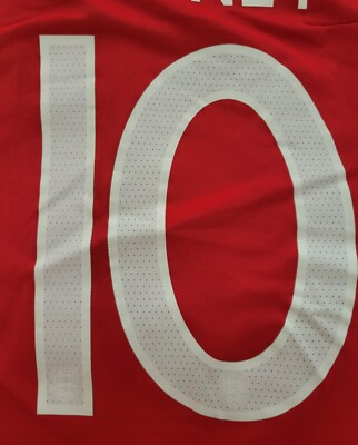Maillot Angleterre Extérieur 2010/12 Umbro - Taille M - Rooney #10 - Occasion