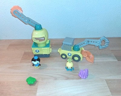 Octonauts Ultimate FIGURE Repair Vehicle Octo Claw Octo Saw Peso Tunip Lot READ