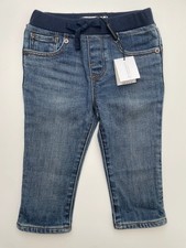 Burberry Jeans - Blue Knit Waistband  size 12 Months