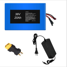 36V 20Ah Lithium ion Battery for 36V 200W 350W 500W 750W 1000W Electric Motor