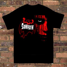Rare Samhain Cotton Black T Shirt Unisex All Size S to 5XL Gift For Fans