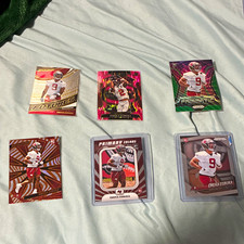 Panini 2024 Emeka Egbuka Buccaneers Rookie Insert/Parallel 6-Card Lot