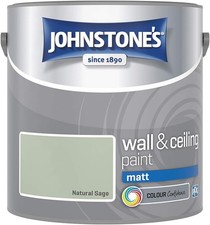 Johnstone's - Wall & Ceiling Paint Matt Finish Smooth & Fantastic Coverage 2.5L