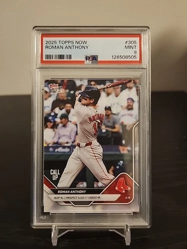 2025 Topps Now - Call-Up Roman Anthony #305  (RC) PSA 9