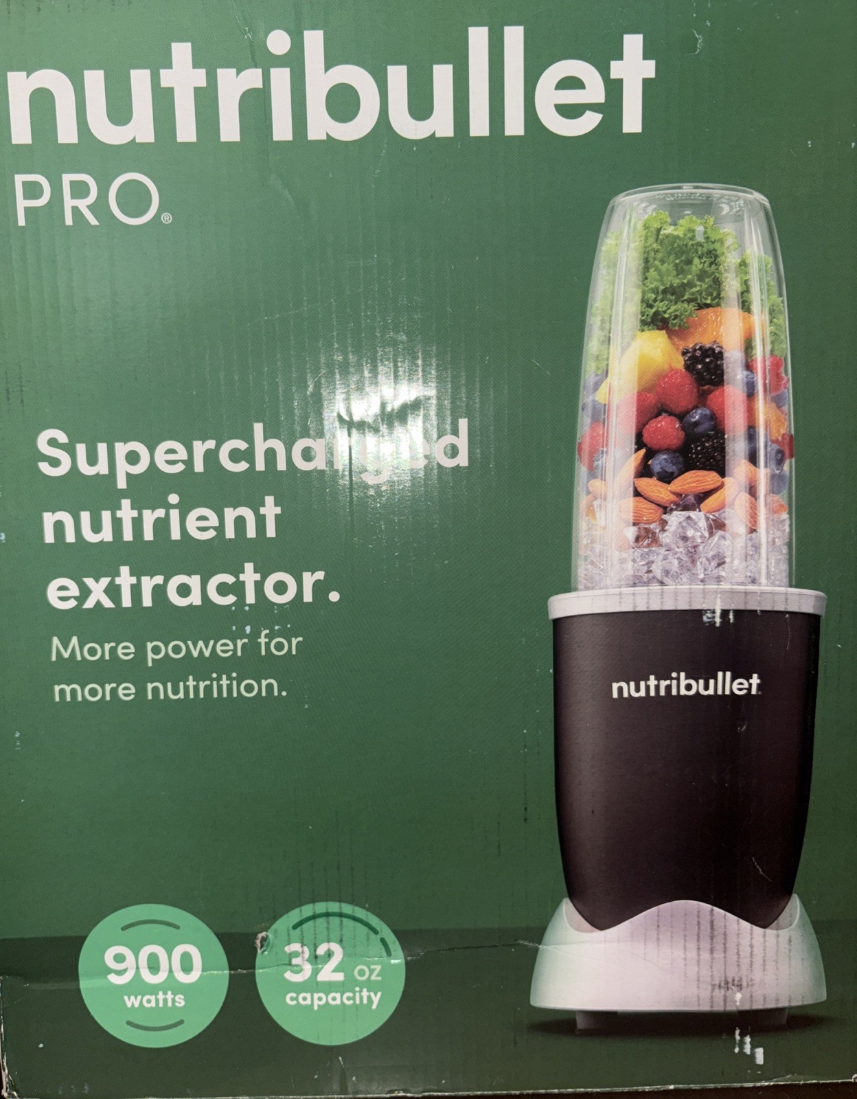 NutriBullet Pro Deluxe Edition 900 Watt Series Countertop Bl