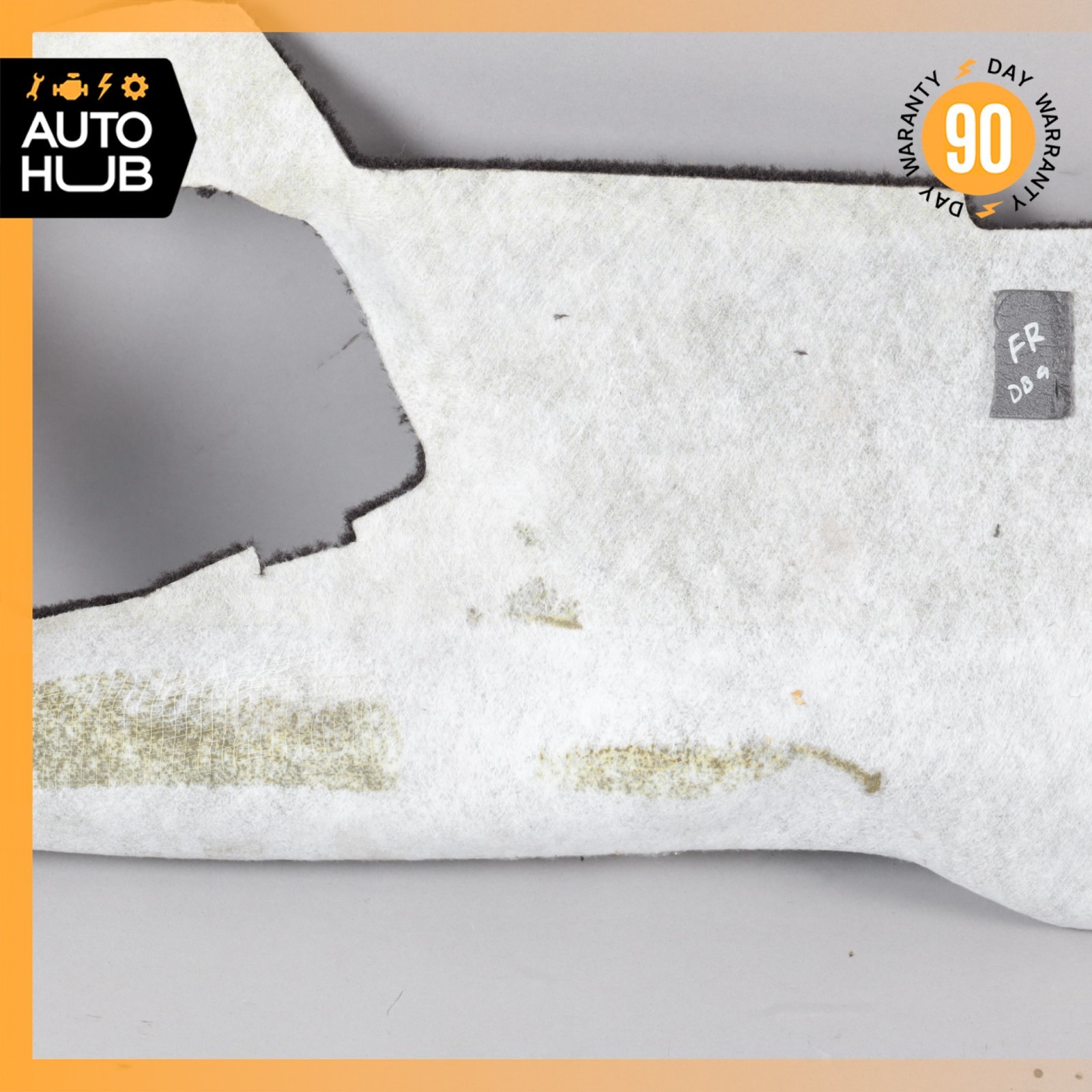 Aston Martin DB9 Front Right Side Floor Carpet Panel Black OEM 22k